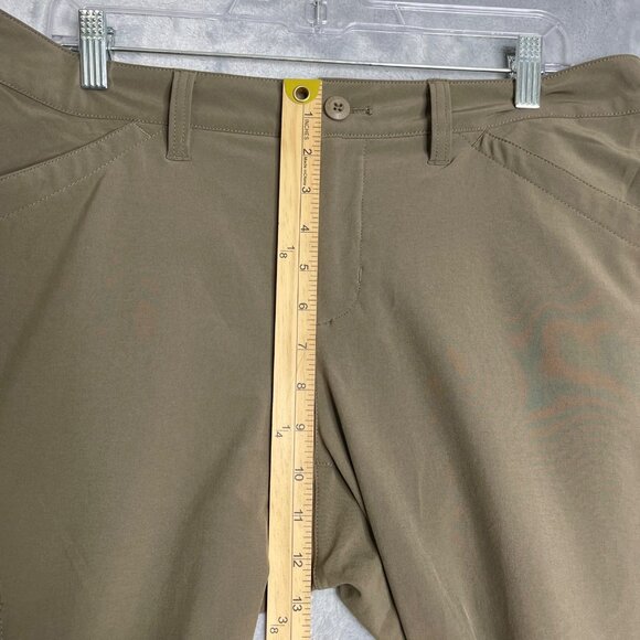 Eddie Buaer‎ Khaki Travex 0663 Adventure Roll Up Cargo Outdoor Pants Womens 12 - Picture 7 of 9